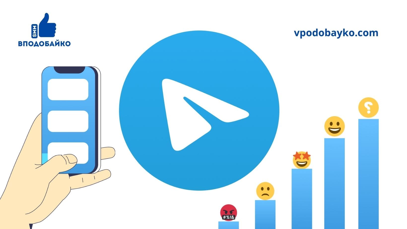 Накрутка реакцій у Telegram — як підвищити активність на каналі